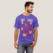サッカー好きのための面白いサッカーギフト Tシャツ (正面フル)