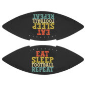 サッカー好き食べはスリープフットボールリピート アメリカンフットボール (パネル)