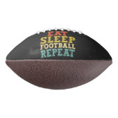 サッカー好き食べはスリープフットボールリピート アメリカンフットボール (回転90)