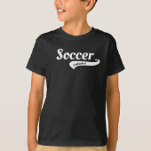 サッカー好き プレーヤー ファン 遊び心のあるギフト Tシャツ (正面)