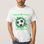 サッカー好き Tシャツ (正面)