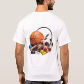 サッカー好き Tシャツ (裏面)