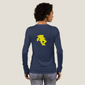 サッカー妻TD版 トライブレンドTシャツ (背面全体)