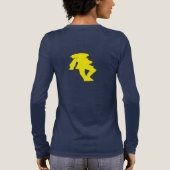 サッカー妻TD版 トライブレンドTシャツ (背面)