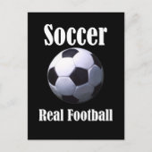 サッカー実在の選手 ポストカード (正面)