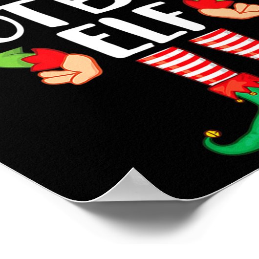 サッカー小妖精や小人マッチングファミリーグループクリスマスパーティー ポスター (角)