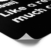 サッカー少年おもしろい定義サッカー愛好家 ポスター (角)