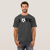 サッカー少年が大好き Tシャツ (正面フル)