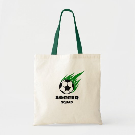 サッカー少年の分隊 トートバッグ (正面)