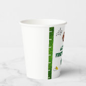 サッカー少年の最初の誕生日パーティーカップ 紙コップ (右)