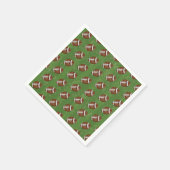 サッカー少年の誕生日パーティー スタンダードカクテルナプキン (角)