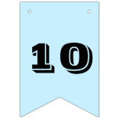 サッカー少年の誕生日|時カスタム代 バンティングフラッグ (第2の旗)