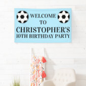 サッカー少年の誕生日|時カスタム代 横断幕 (インサイチュ)