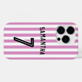 サッカー少年カスタム選手&ナンバーズ Case-Mate iPhoneケース (裏面 (横))