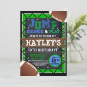 サッカー少年ジャンプ&トランポリン遊パーク 招待状 (スタンド正面)