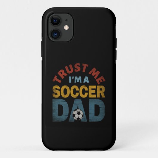 サッカー少年パパだって言ってるんだから信じてよ Case-Mate iPhoneケース (裏面)