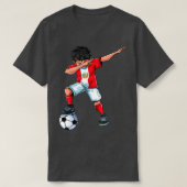 サッカー少年ペルー – ペルーのサッカーギフトf tシャツ (デザイン正面)