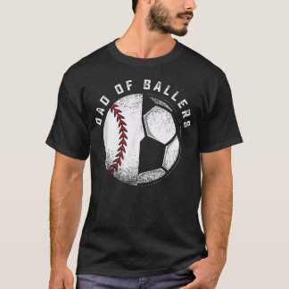サッカー少年野球選手のパパ Tシャツ