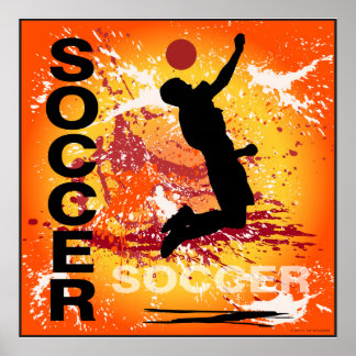 サッカー少年1 ポスター