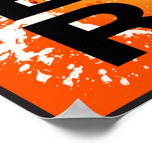 サッカー少年1 ポスター (角)