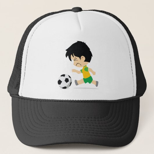 サッカー少年 キャップ (正面)