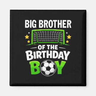 サッカー少年 誕生日のお兄ちゃん ファミリーTシャツ マグネット