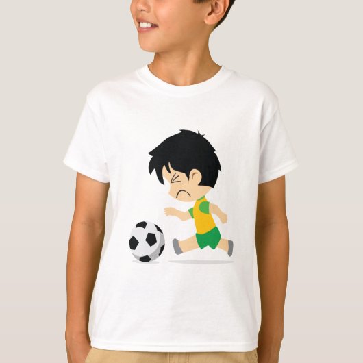サッカー少年 Tシャツ (正面)