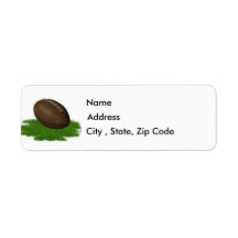 サッカー差出人住所ラベル