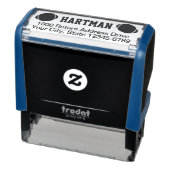 サッカー差出人住所 セルフインキングスタンプ (商品)