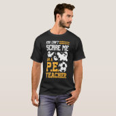 サッカー幽霊幽霊私を怖がらせることはできない私はP E Te Tシャツ (正面フル)