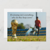 サッカー引用文 ポストカード (正面/裏面)