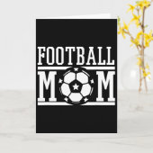 サッカー応援ママへのギフト プレママにも カード (黄色い花)