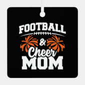 サッカー応援分隊スクールスポーツゲームマ誇りを持ったマ メタルオーナメント (正面)