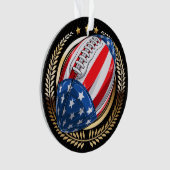 サッカー愛国的オーナメント オーナメント (正面)