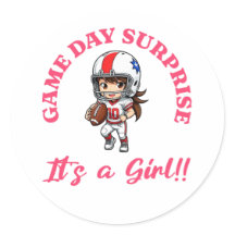 サッカー愛好家のためのゲームデイサプライズその女の子
