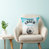 サッカー感謝していコーチアクアブルースターズボール クッション (椅子)