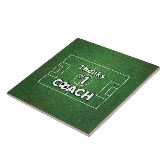 サッカー感謝していコーチグラスフィールド タイル (側面)