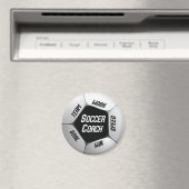 サッカー感謝していコーチ大球 マグネット (インサイチュ (食洗機))