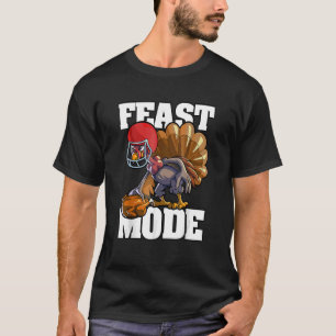 サッカー感謝祭メンズボーイズ饗宴モードトルコ Tシャツ