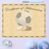 サッカー成績証明書 チラシ (シングル)