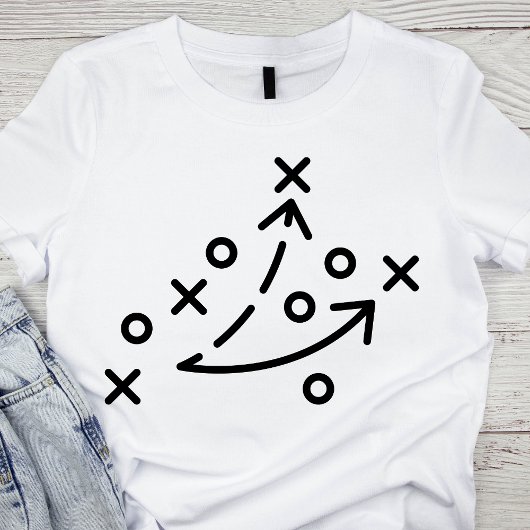 サッカー戦略プレイブック Tシャツ