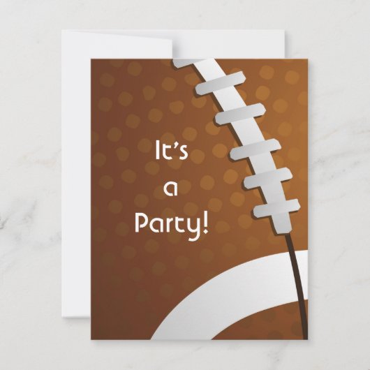 サッカー招待状 招待状 (正面)