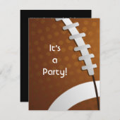 サッカー招待状 招待状 (正面/裏面)