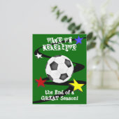 サッカー招待状 招待状 (スタンド正面)