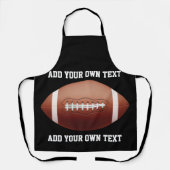 サッカー文字の追加装飾用クッション エプロン (正面)