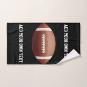 サッカー文字の追加装飾用クッション ハンドタオル (ハンドタオル)