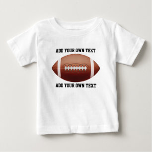 サッカー文字の追加装飾用クッション ベビーTシャツ