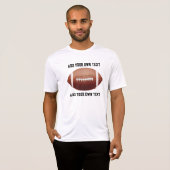 サッカー文字の追加装飾用クッション Tシャツ (正面フル)