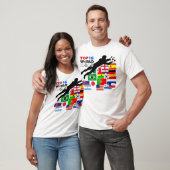 サッカー旗ゴールTシャツW杯 Tシャツ (ユニセックス)