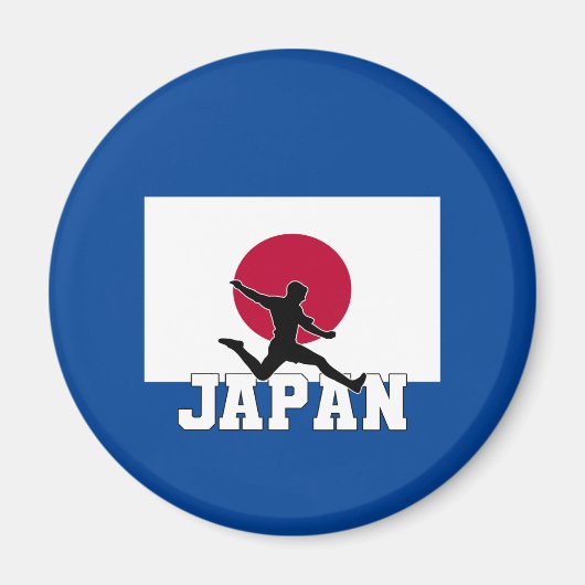 サッカー日本代表 マグネット (正面)